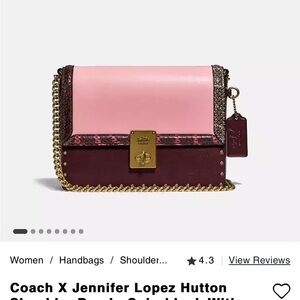 Coach x Jennifer Lopez Purse